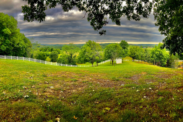 Tennessee country side scene representing acreage and land Real Estate opportunities in Tennessee 